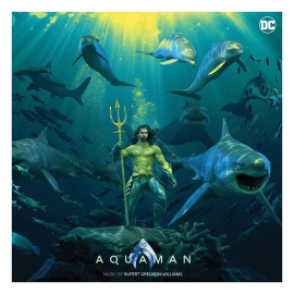 Aquaman Original Motion Picture Soundtrack by Rupert Gregson-Williams Deluxe Edition vinyle 3xLP