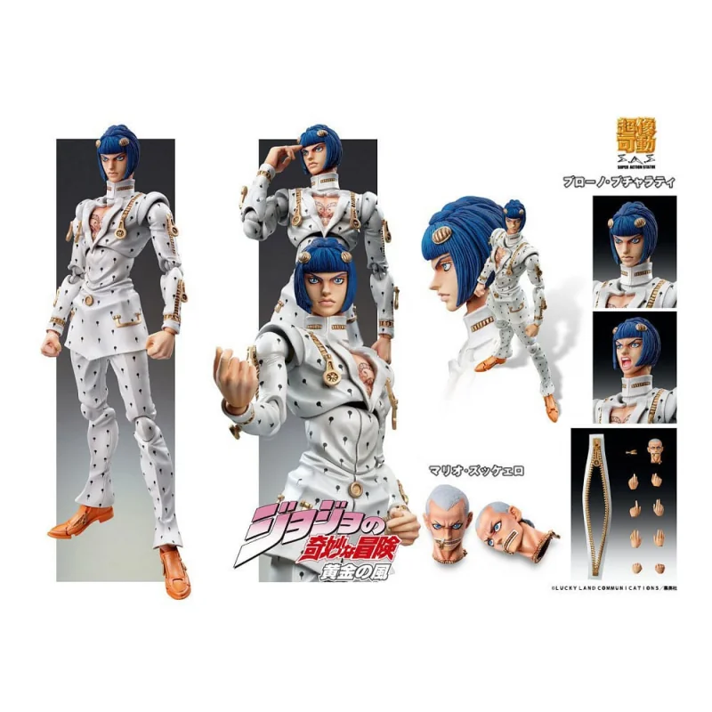 JoJo's Bizarre Adventure Golden Wind figurine Bruno Bucciarati Chozokado 15 cm (3rd-run)