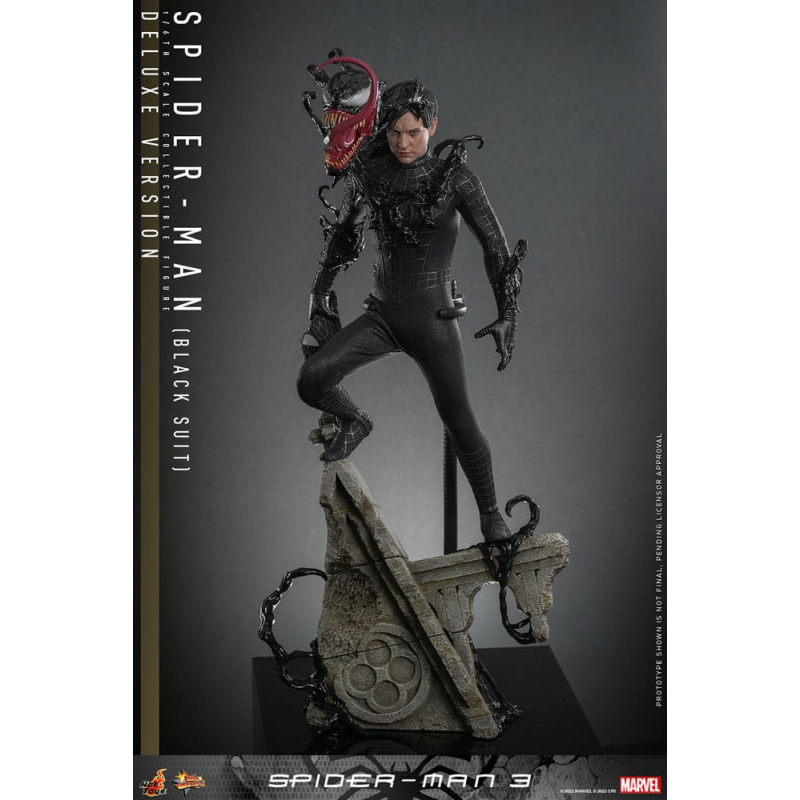 Figurine articulée Masterpiece Spider-Man (costume avancé) tirée du jeu  vidéo Spider-Man de Marvel, échelle 1:6 (30 cm) Merchandise