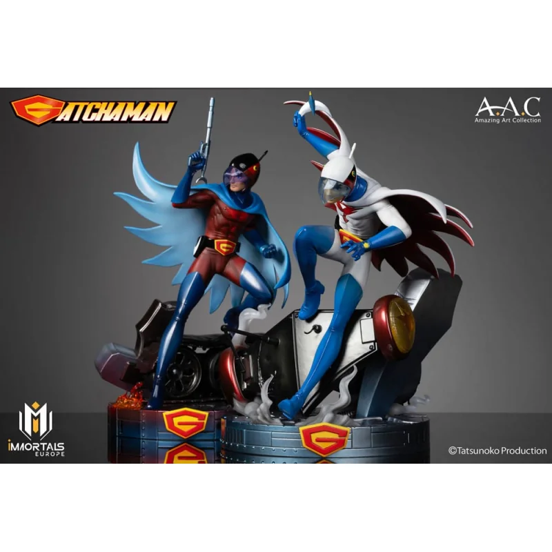 Gatchaman statuette Ken the Eagle Ninja Team Amazing Art Collection 34 cm