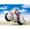 Dragon Ball Véhicule avec figurine Bulma's Motorcycle Hoipoi Capsule No.9 S.H. Figuarts 17 cm