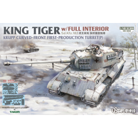 Maquette German WWII King Tiger Krupp Curved-front First-production Turret (P)