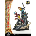 Seven Deadly Sins statuette Meliodas, Ban & King Deluxe Version 55 cm