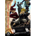 Seven Deadly Sins statuette Meliodas, Ban & King Deluxe Version 55 cm