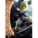 Seven Deadly Sins statuette Meliodas, Ban & King Deluxe Version 55 cm