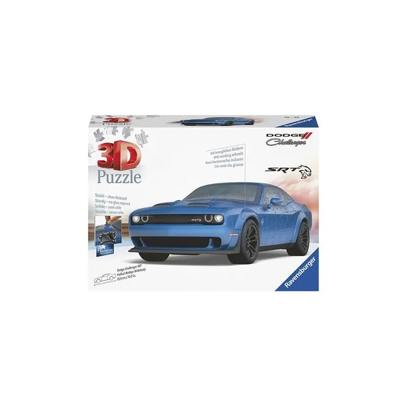 Puzzle 3D Dodge Challenger SRT Hellcat Redeye Widebody