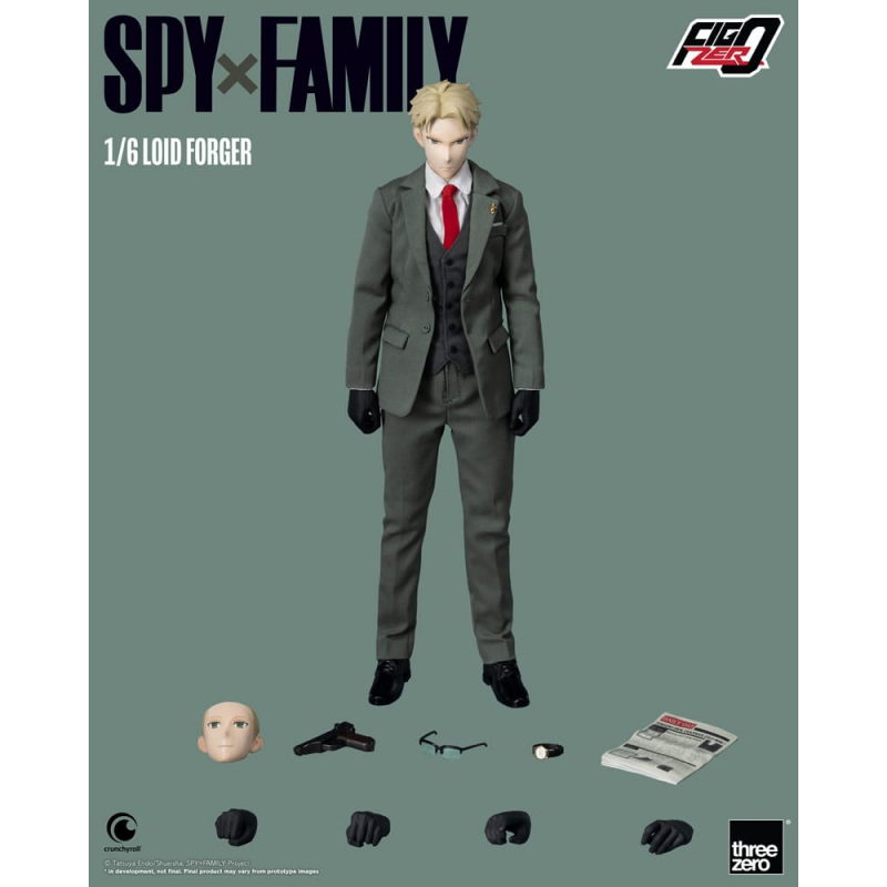 Figurine Spy x Family figurine Loid Forger FigZero 31 cm - ThreeZero