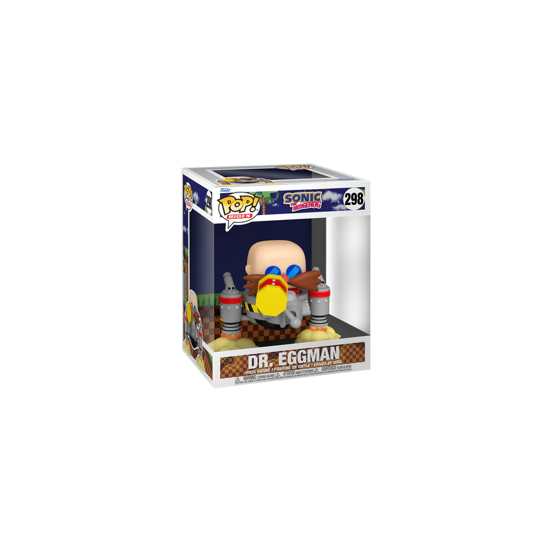 Figurines Pop SONIC - POP Ride Deluxe N° 298 - Dr. Eggman