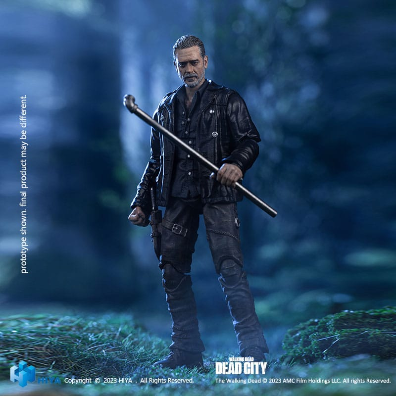 The Walking Dead figurine 1/18 Exquisite Mini Dead City Negan 11 cm