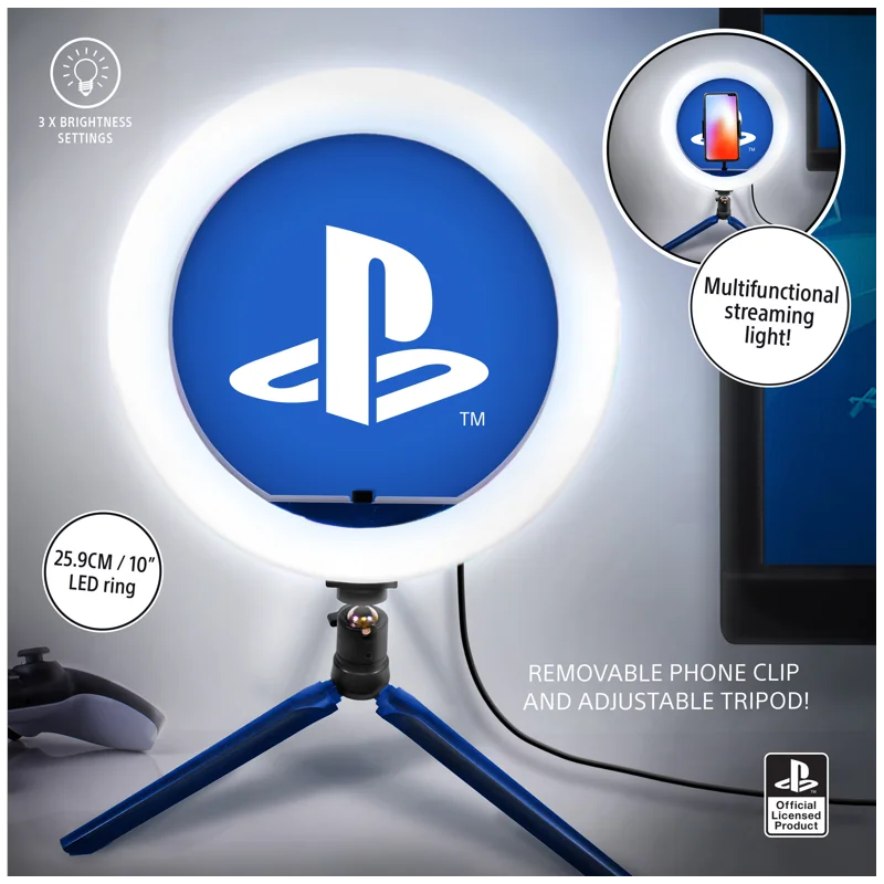 Lampe Playstation Paladone - 24,99 € - Steelbook Jeux Vidéo