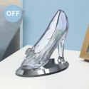 CENDRILLON - Pantoufle de Verre - Lampe 3D 19cm