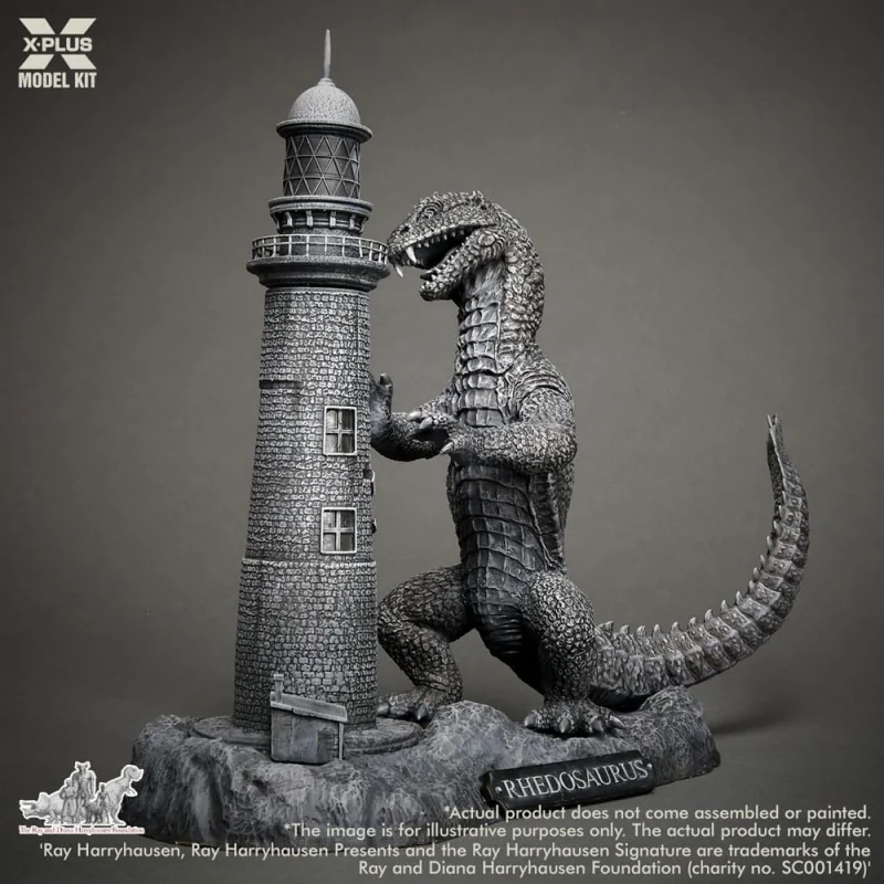 figurine Plastic Model Kit 1/72 Ray Harryhausen's Rhedosaurus 23 cm