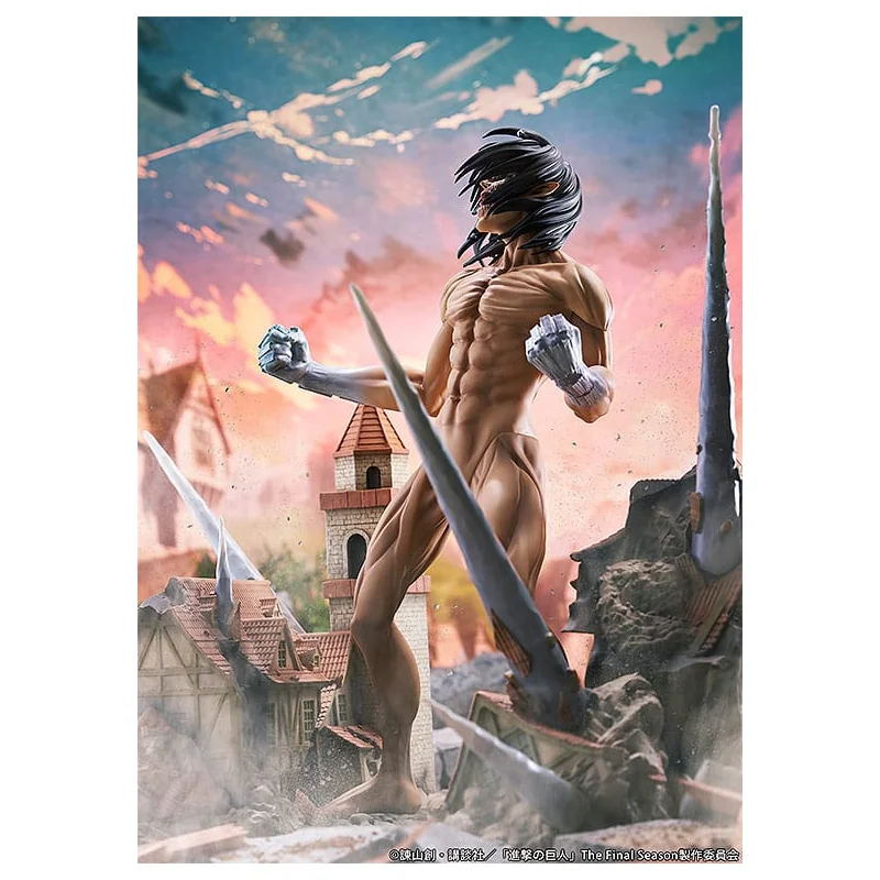 Attack on Titan Eren Jaeger: Attack Titan Ver. -Judgment- 25 cm