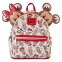 Disney by Loungefly set sac à dos et serre-tête Mickey & Friends Gingerbread Cookie AOP