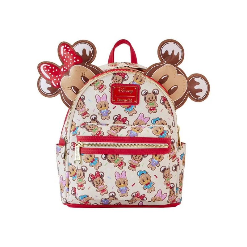 Disney by Loungefly set sac à dos et serre-tête Mickey & Friends Gingerbread Cookie AOP