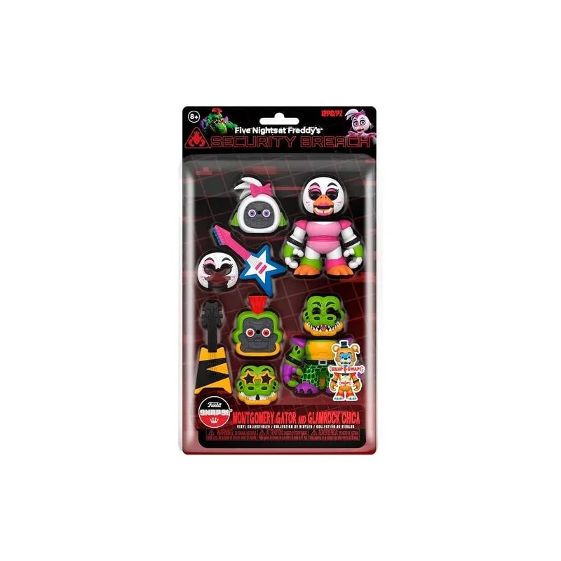 FNAF - Glamrock Chica & Gator - Double Snap Pack Funko