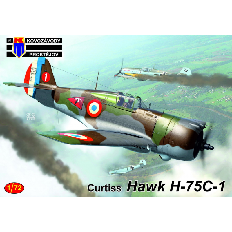 Curtiss Hawk 75C-1 (French & Vichy AF) re-box, new decals