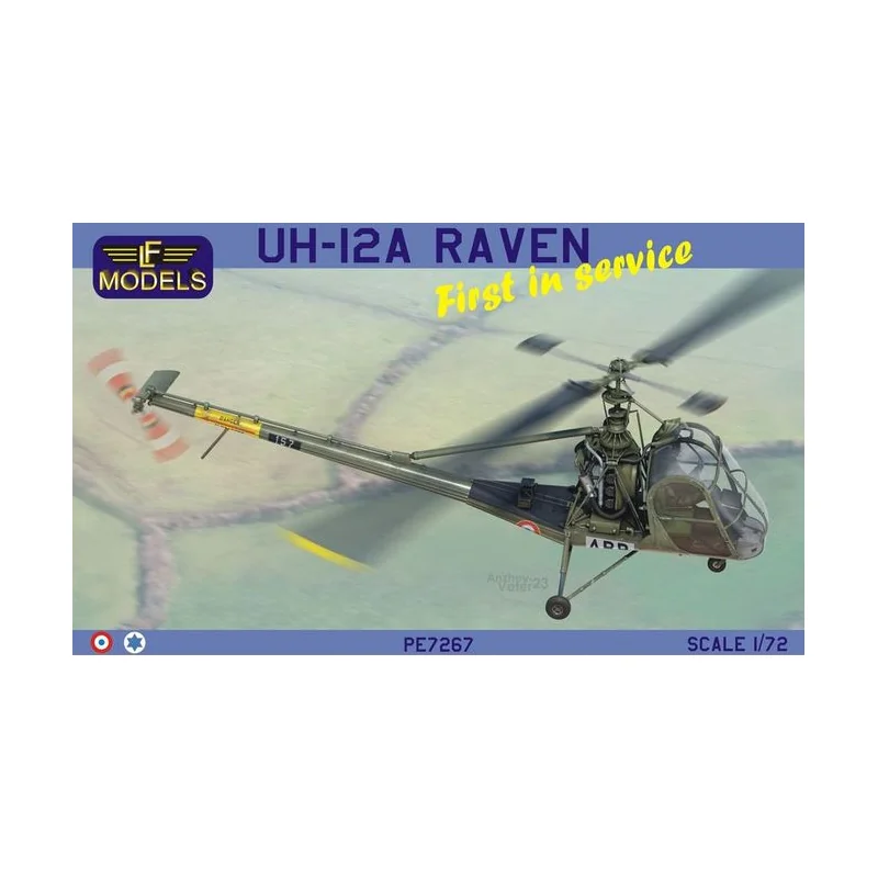 UH-12A Raven First in service (2x France, 2x Israel)