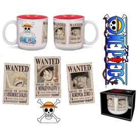  One Piece - Wanted - Mug Deluxe 400 Ml
