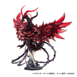 Yugioh 5D - BLACK ROSE DRAGON Art Works Monsters STATUE