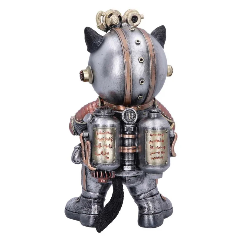 Cat-tack Space Steampunk Figurine