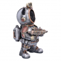 Cat-tack Space Steampunk Figurine