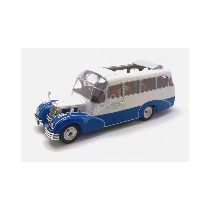 CITROEN U23 BUS "BELLE-CLOT" 1948 OUVERT 2 TONS BLEU/GRIS TRES CLAIR