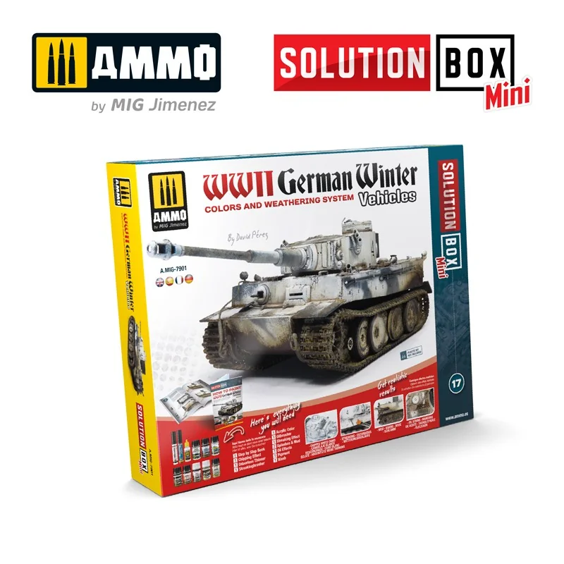 SOLUTION BOX MINI HOW TO PAINT WWII GERMAN WINTER VEHICLES