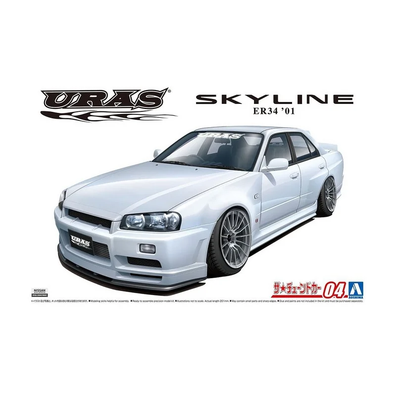 URAS ER34 SKYLINE TYPE-R '01 NISSAN