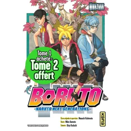 Boruto - pack tomes 1 et 2