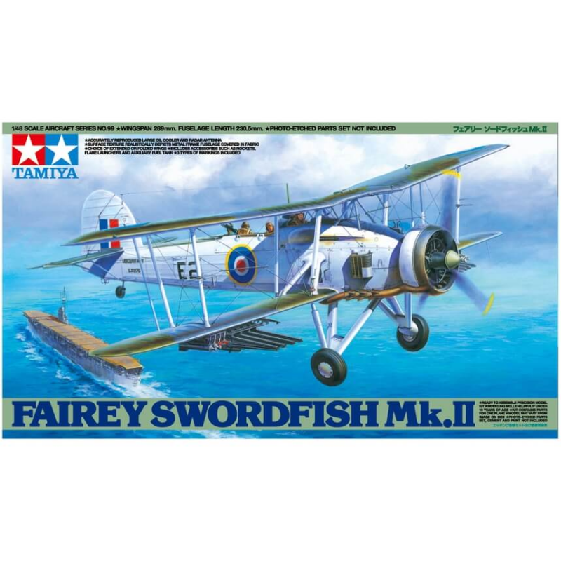 Maquette d'avion Fairey Swordfish Mk.II