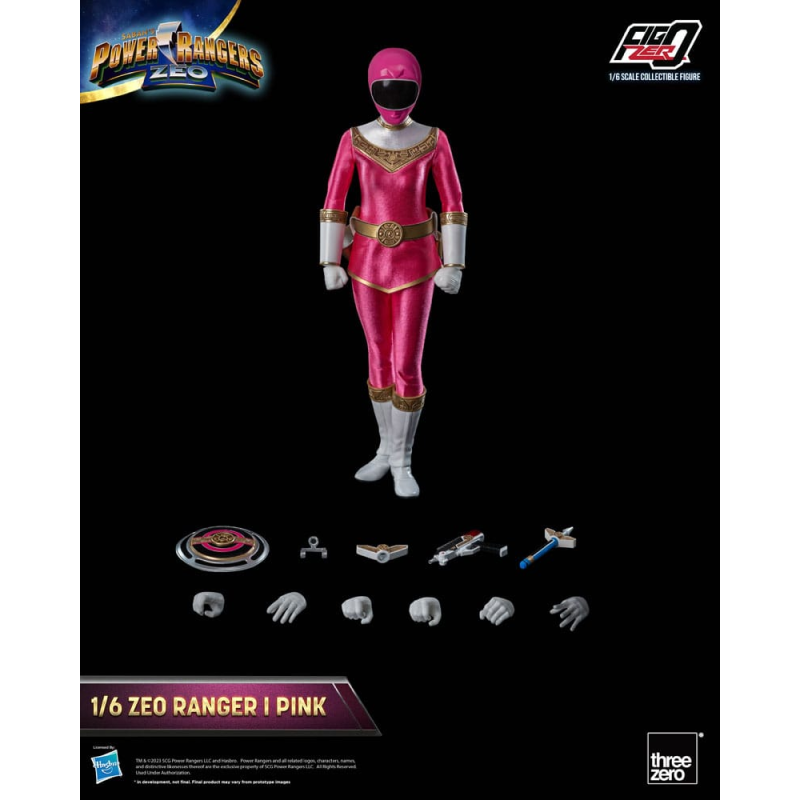 Action figure Power Rangers Zeo figurine FigZero 1/6 Ranger I Pink 30 cm