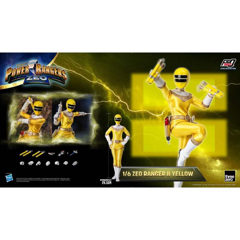 Power Rangers Zeo figurine FigZero 1/6 Ranger II Yellow 30 cm