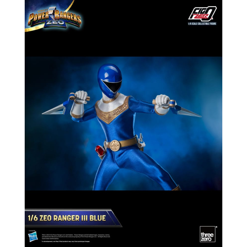 3Z05850W0 Power Rangers Zeo figurine FigZero 1/6 Ranger III Blue 30 cm