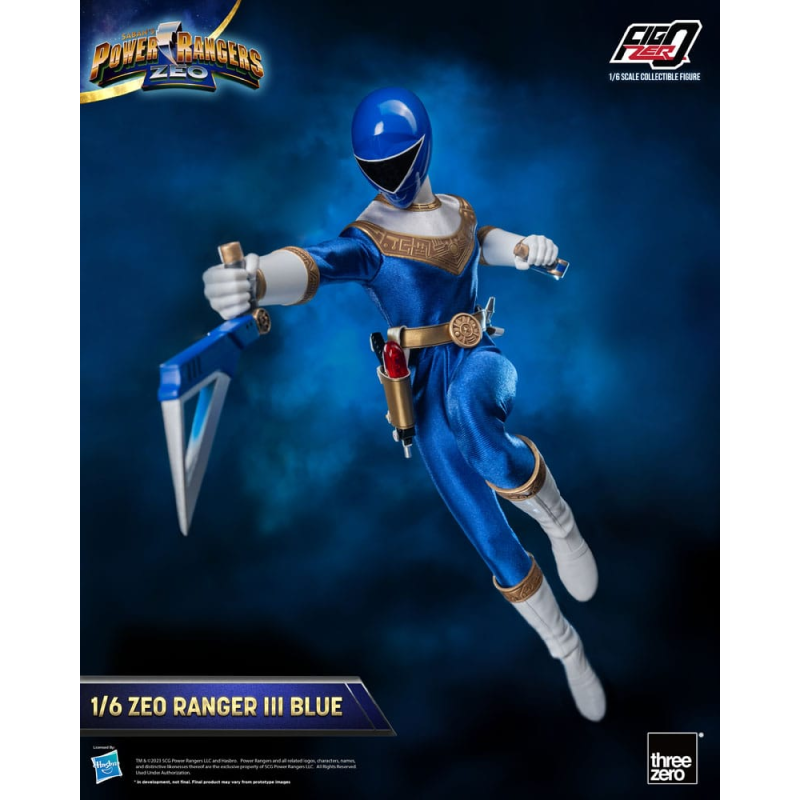 Power Rangers Zeo figurine FigZero 1/6 Ranger III Blue 30 cm