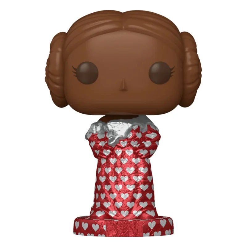 Star Wars Valentines POP! Vinyl figurine Leia (Val Choc) 9 cm