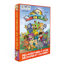 MON PREMIER JEU DE ROLE une aventure à colorier - Coffret intégral