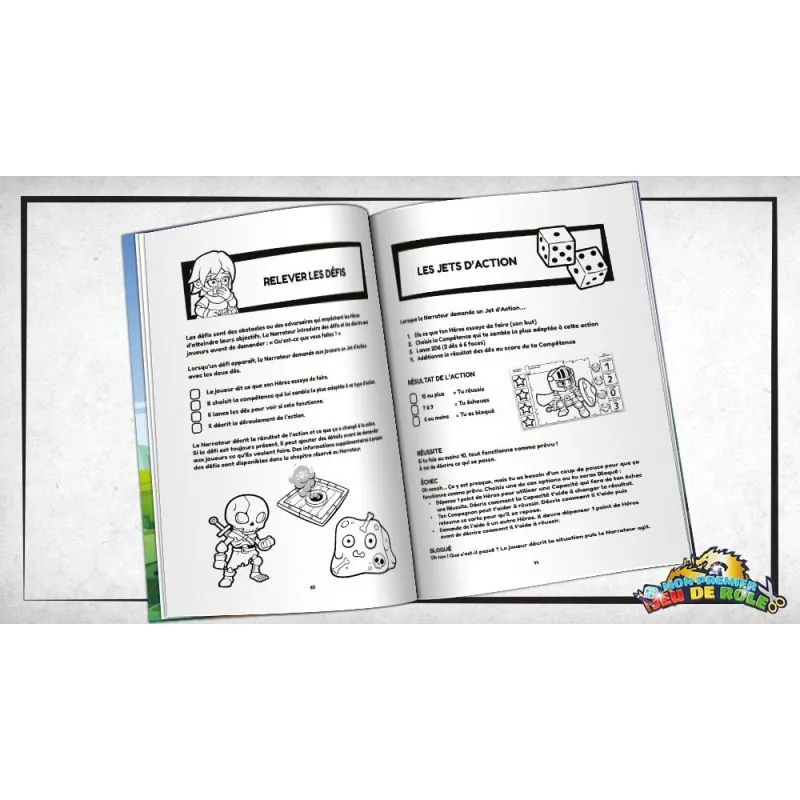 MON PREMIER JEU DE ROLE une aventure à colorier - Coffret intégral