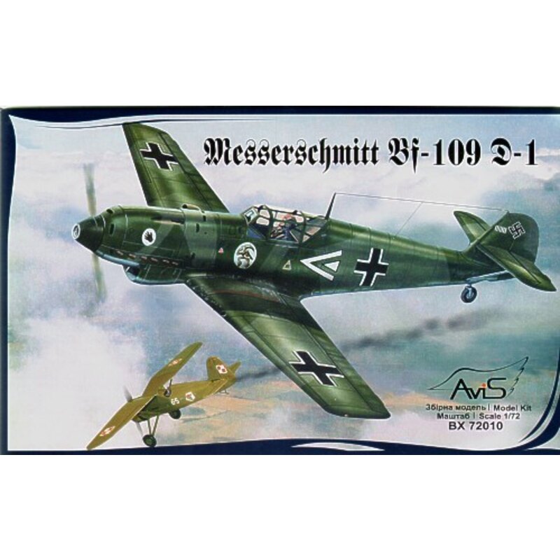 Messerschmitt Bf 109D-1 : chasseur allemand de la 2ème GM