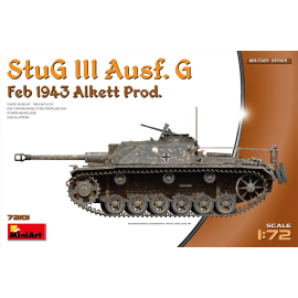 Maquette StuG III Ausf.G Feb 1943 ProdWe are glad to announce the launch of a New Military Series 1:72!