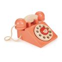 Mentari Jeu de Rôle: TÉLÉPHONE RING RING 15x12,5x8,5cm, en bois, en boîte, 2+