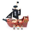 Mentari Conte: BATEAU PIRATE 38x12,5x36cm, avec accessoires, en bois, en boîte, 3+