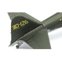 MetalEarth Aviation: MITSUBISHI ZERO 14,7x4,8x12cm, maquette 3D en métal avec 2 feuilles, sur carte 12x17cm, 14+