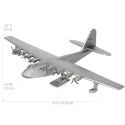 MetalEarth: PREMIUM SERIES - THE SPRUCE GOOSE 32x21,5x9,5cm, maquette 3D en métal avec 3 feuilles, en boîte 13,5x22x2cm, 14+