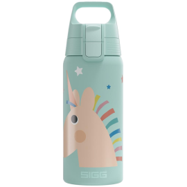 Sigg thermo 0.5l kids: UNI-STARS, 90% acier inoxydable recyclé, vert, thermique chaud/froid