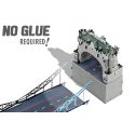 MetalEarth: PREMIUM SERIES - LONDON TOWER BRIDGE 33x7x9,1cm, maquette 3D en métal avec 3 feuilles, en boîte 13,5x22x2cm, 14+