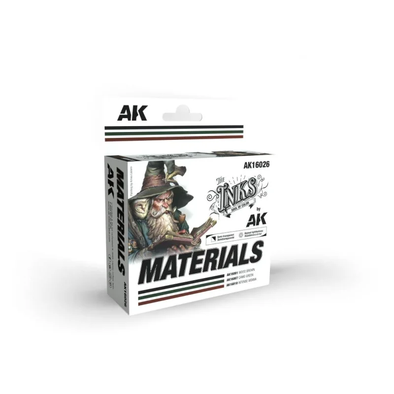 AK INTERACTIVE: The INKS - MATERIALS SET 3 Ref. (INKS)