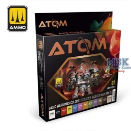 ATOM Basic Wargames Couleurs I Set