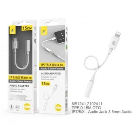 Adaptateur Jack Lightning Iphone pour Casque - 3,5mm