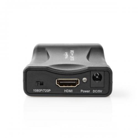 Convertisseur Péritel vers HDMI / SCART Femelle - HDMI™ entrée - Une voie - 1080p - 1.2 Gbps - ABS - Noir